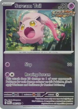 Paradox Rift Scream Tail #86/182 reverse holo